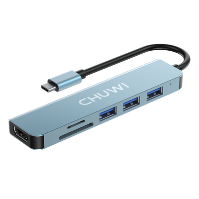 CHUWI HUB USB-C Multiport Adapter | USB-C to HDMI +USB3.0+USB3.1 Charger